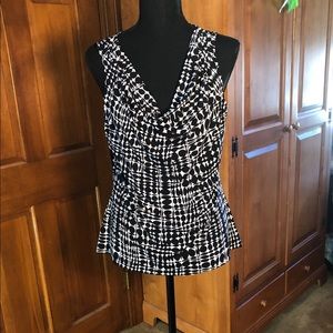 Black&White Top Calvin Klein